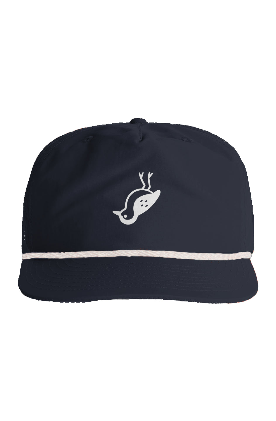 Navy and white surf rope hat with retro style from Free The Beach